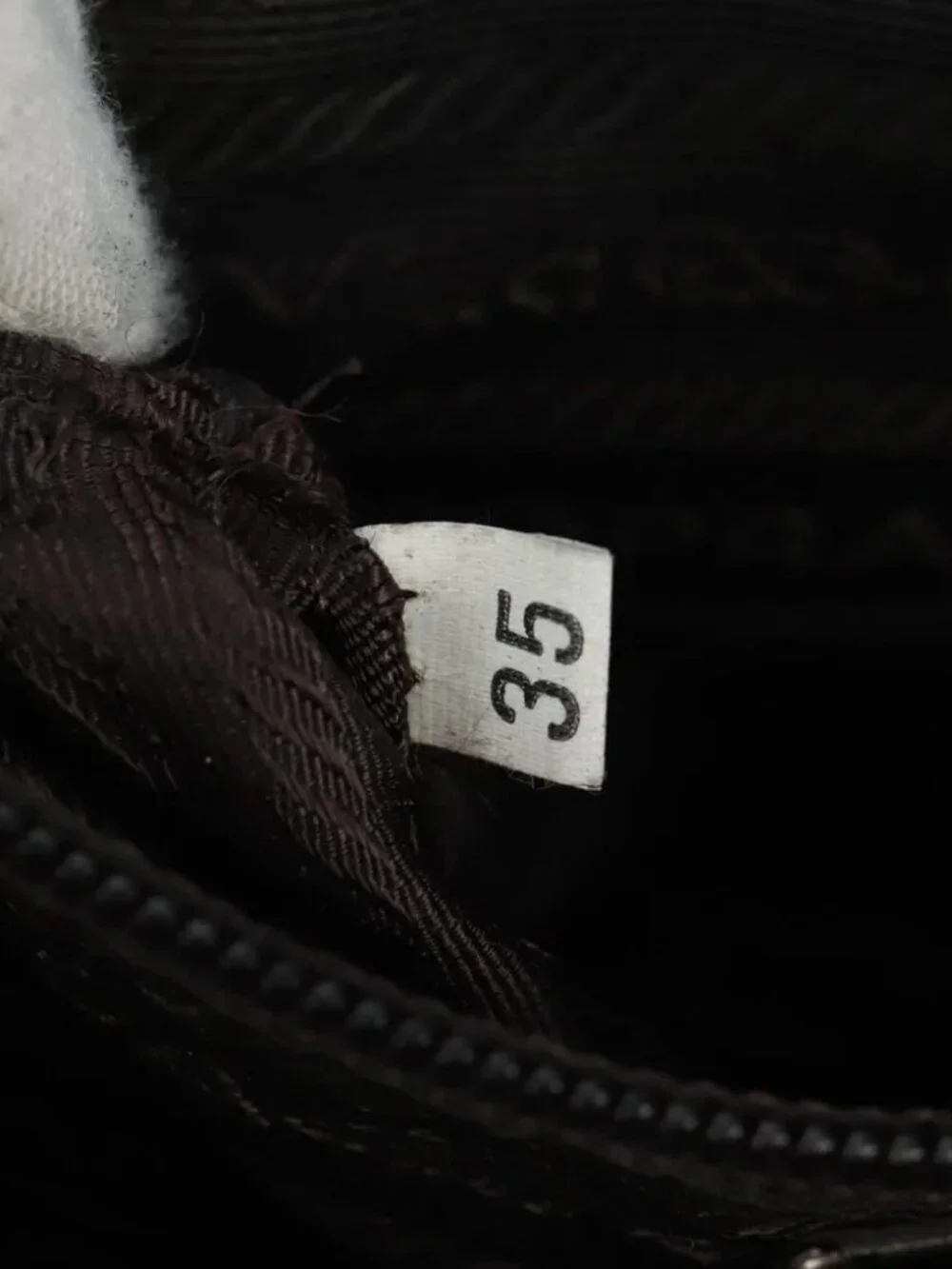 PRADA Backpack Nylon Green Silver